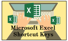 Excel की महत्वपूर्ण शॉर्टकट की